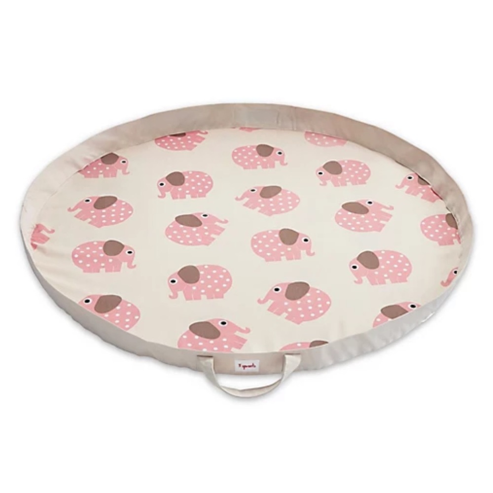 3 Sprouts Elephant Play Mat Bag